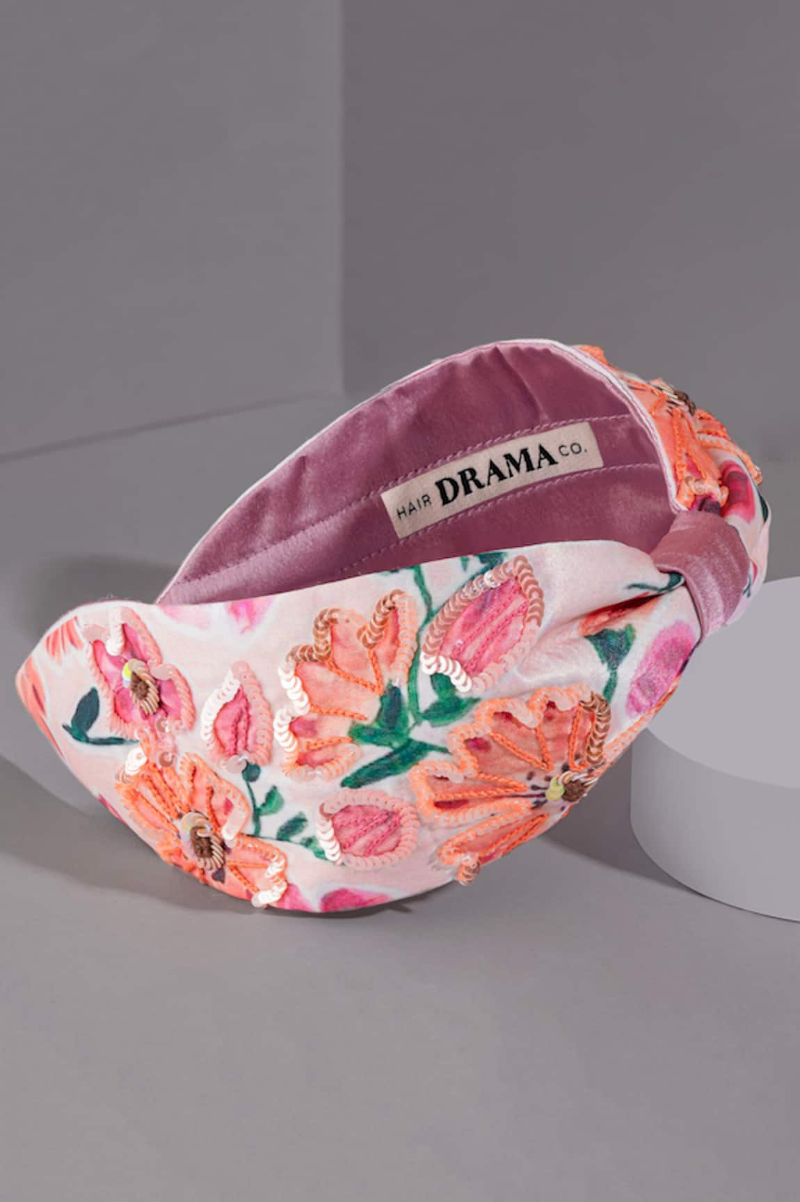 Hair Drama Co. Floral Knotted Hair Band