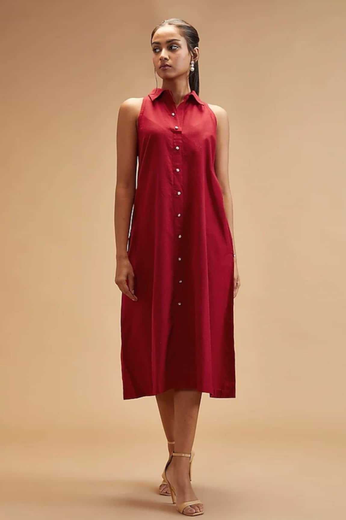 Theroverjournal Handloom Cotton Dress