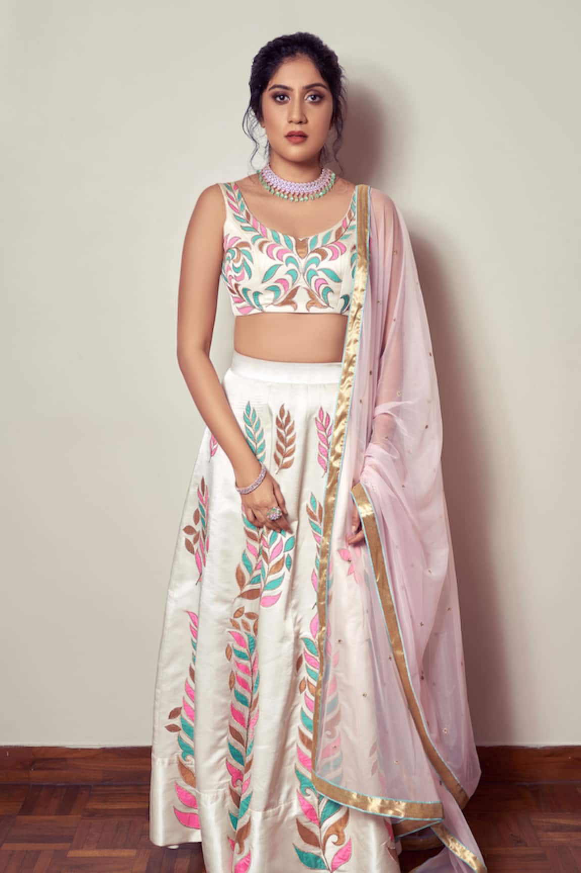 Shloka Sudhakar Embroidered Lehenga Set