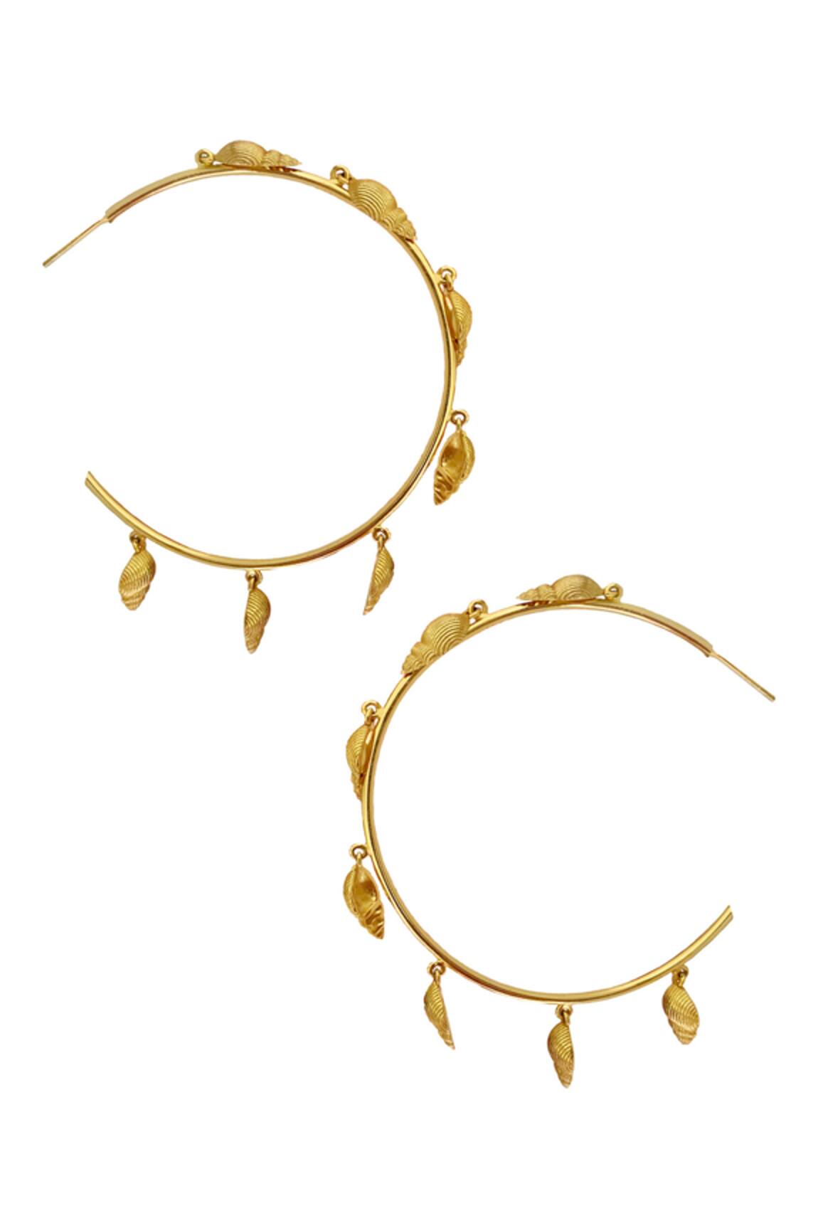 Radhika Agrawal Jewels Amalfi Oversized Hoops 
