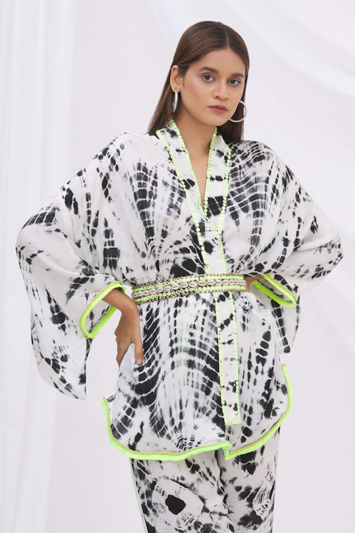 Surily G Tie Dye Kimono Jacket