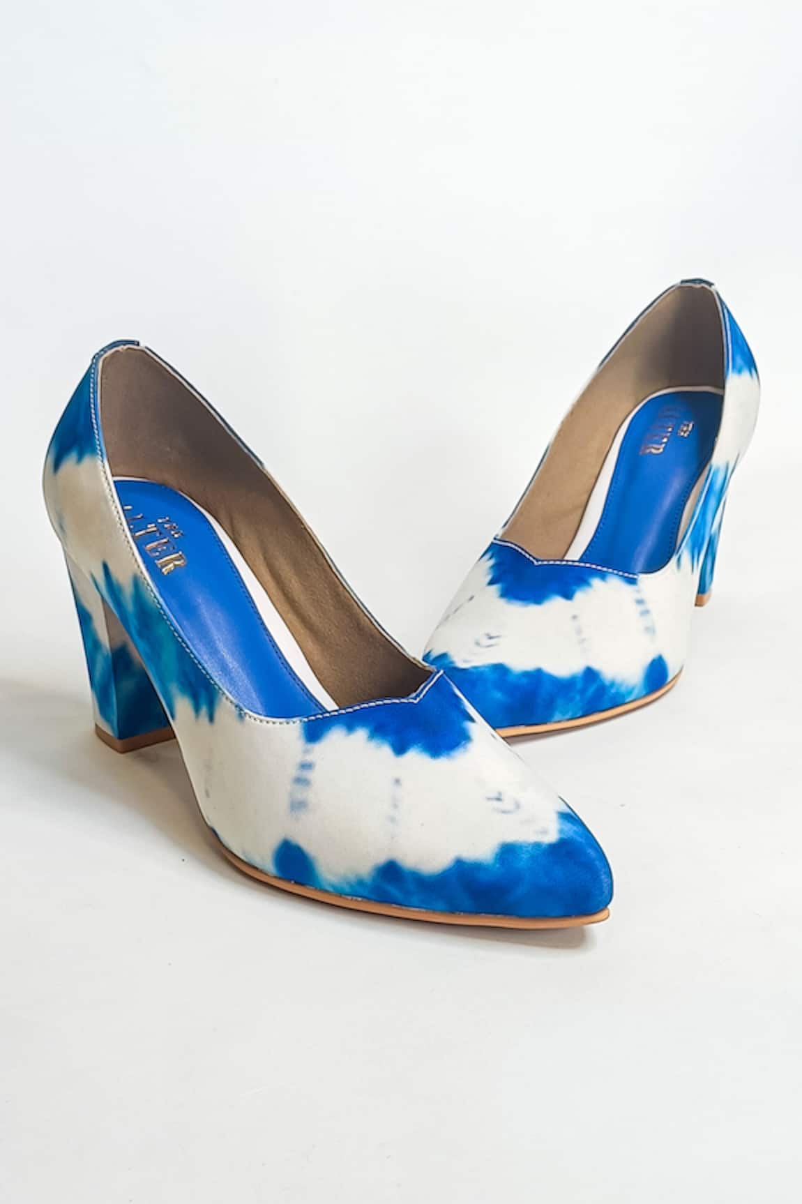 The Alter Tie-Dye Print Pumps