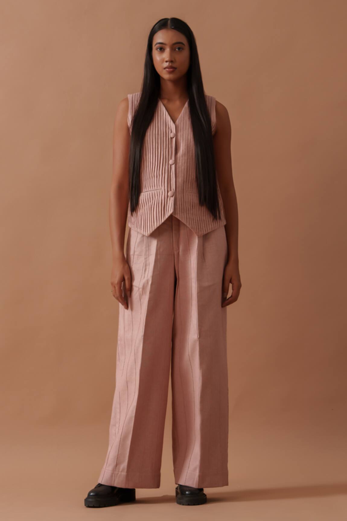 Stoique Sunflower Quilted Waistcoat 