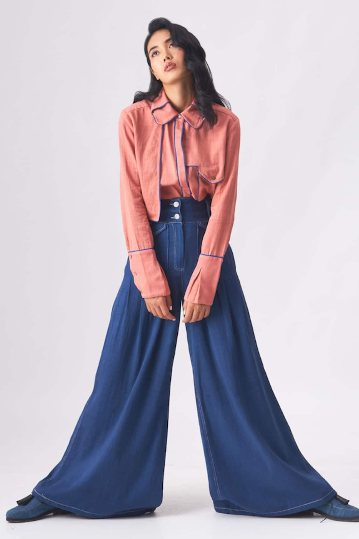 CROSS A LINE Debbie Wide Legged Pant