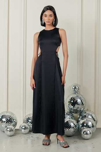 Therealb Mystic Muse Satin Dress 