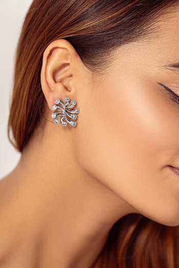 Opalina Soulful Jewellery Abstract Spiral Earrings 