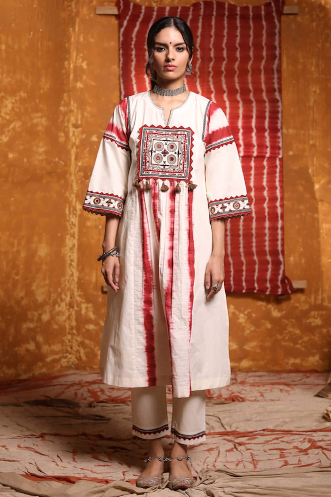 Shivani Bhargava Cotton Tie Dye Pattern Kurta 