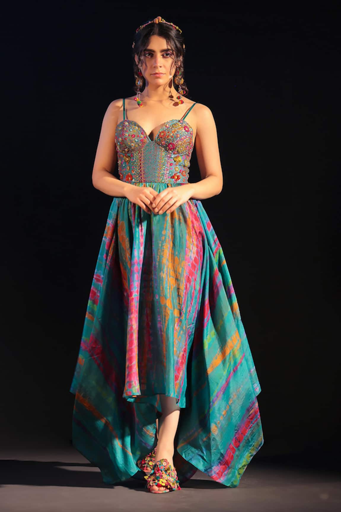 Capisvirleo Raziya Tie-Dye Dress