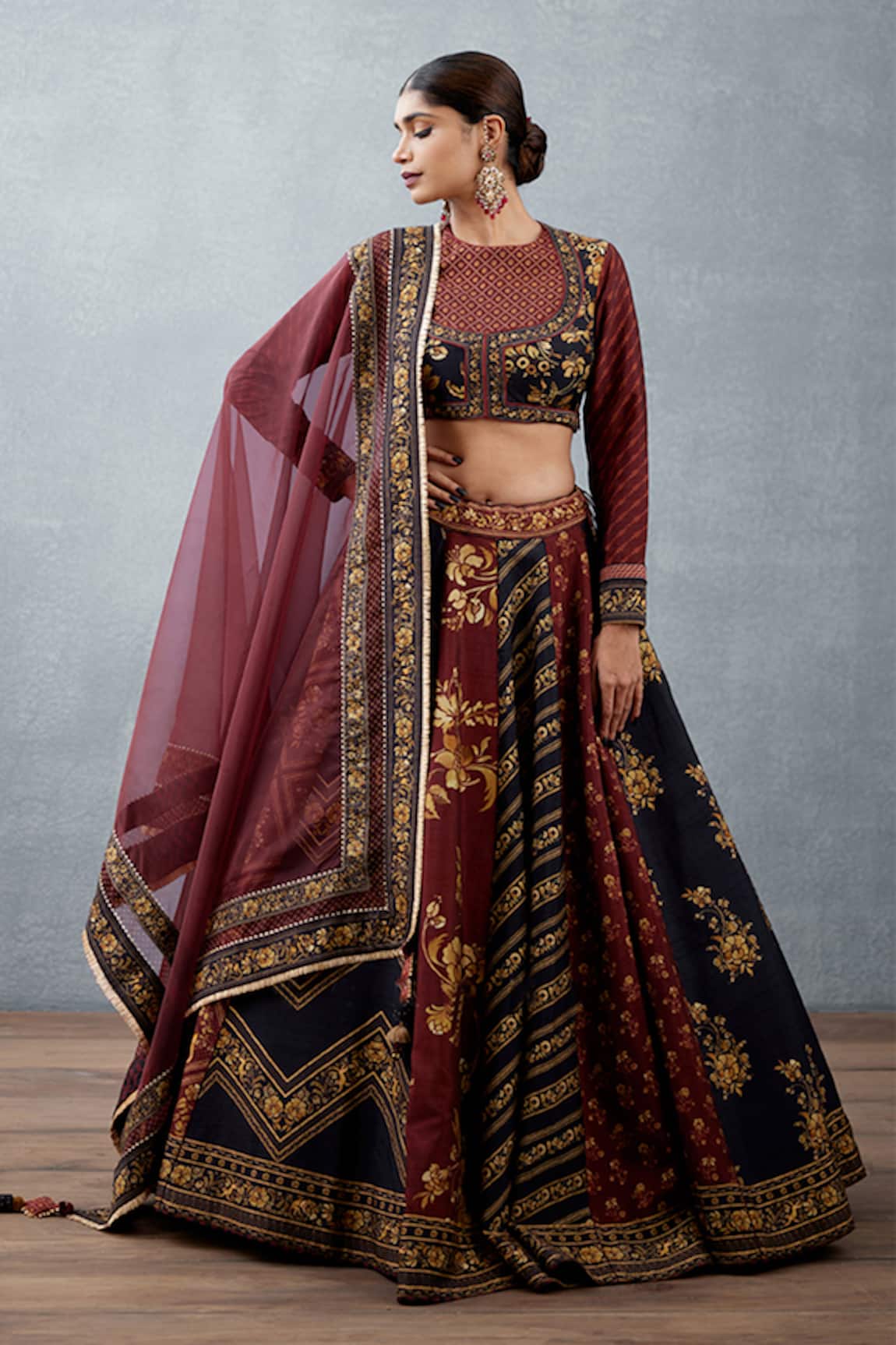 Torani Gulnar Khurshid Printed Lehenga Set 
