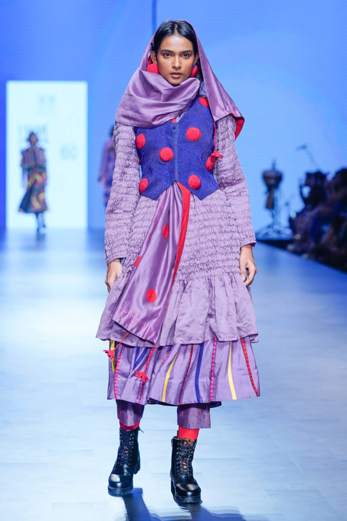 KA-Sha Solid Dye Straight Pant 