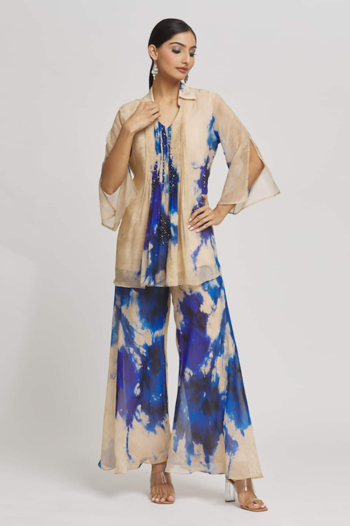 Whimsical By Shica Tie Dye Shirt & Pant Set