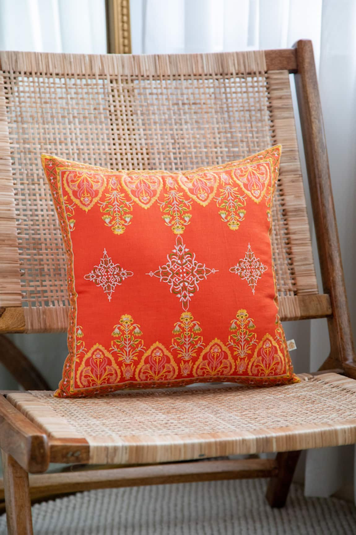 Khaabka Seher Resham Embroidered Cushion Covers - 2 Pcs