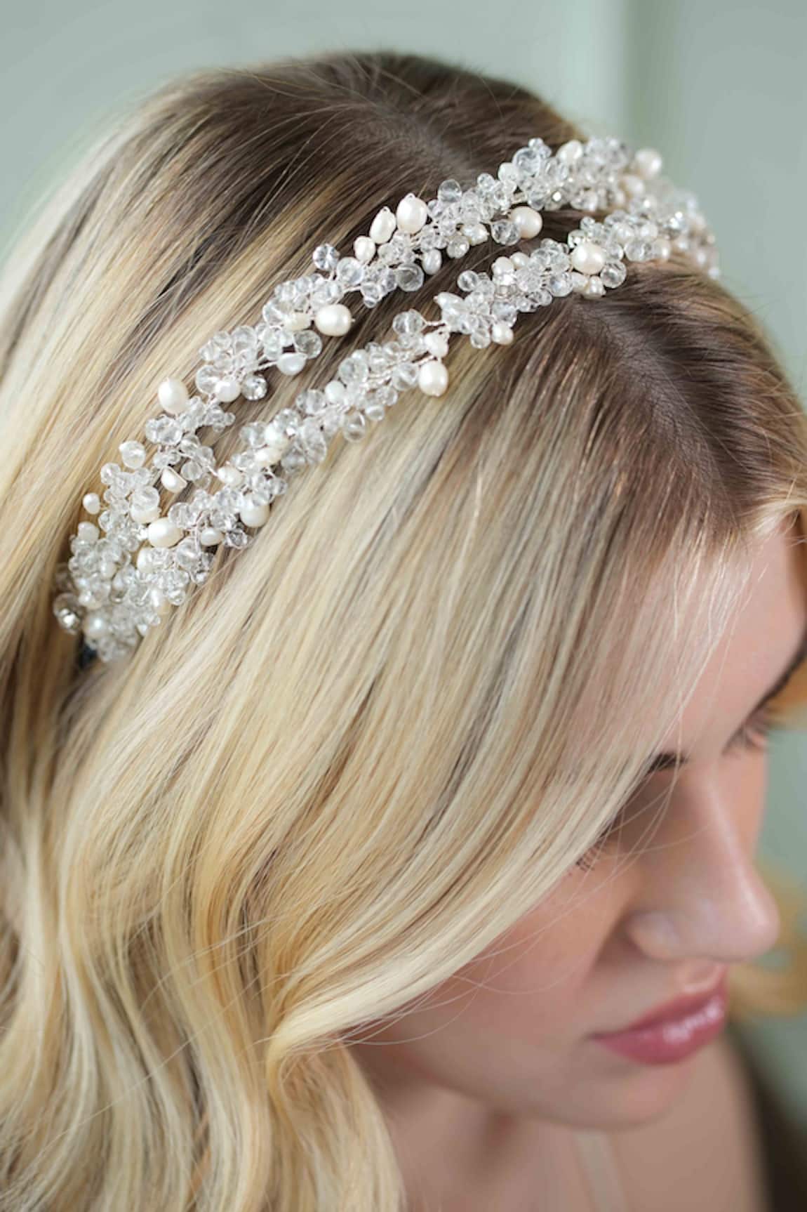 Floristaa by mahek Austin Crystal Embellished Hairband