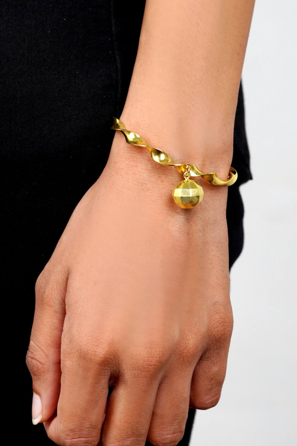 Varnika Arora Disco Ball Charm Bangle