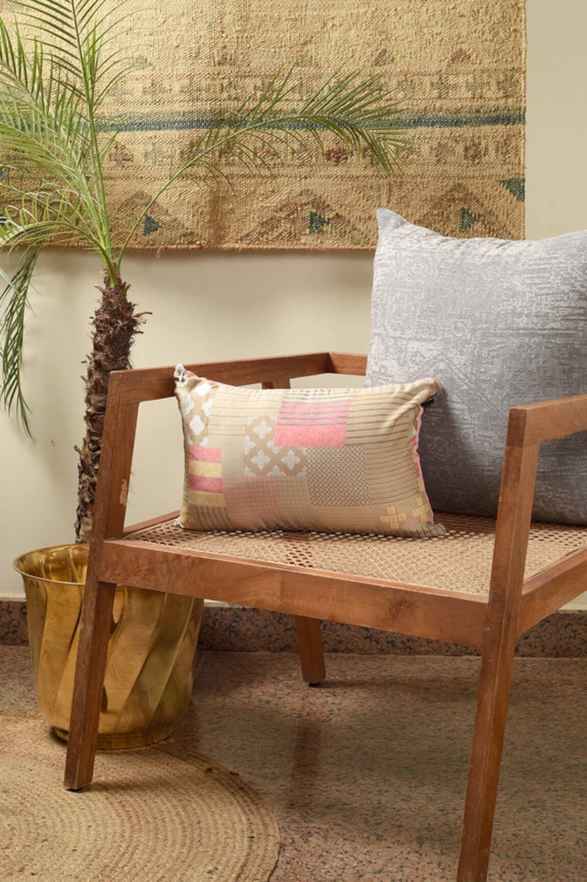 Solasta Moroccan Print Pillow