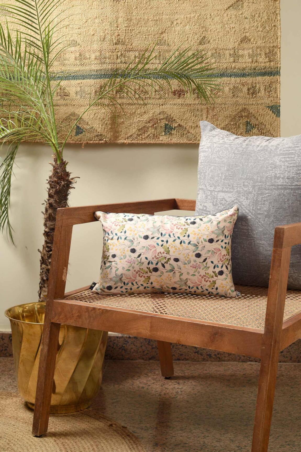 Solasta Glowing Spring Print Pillow