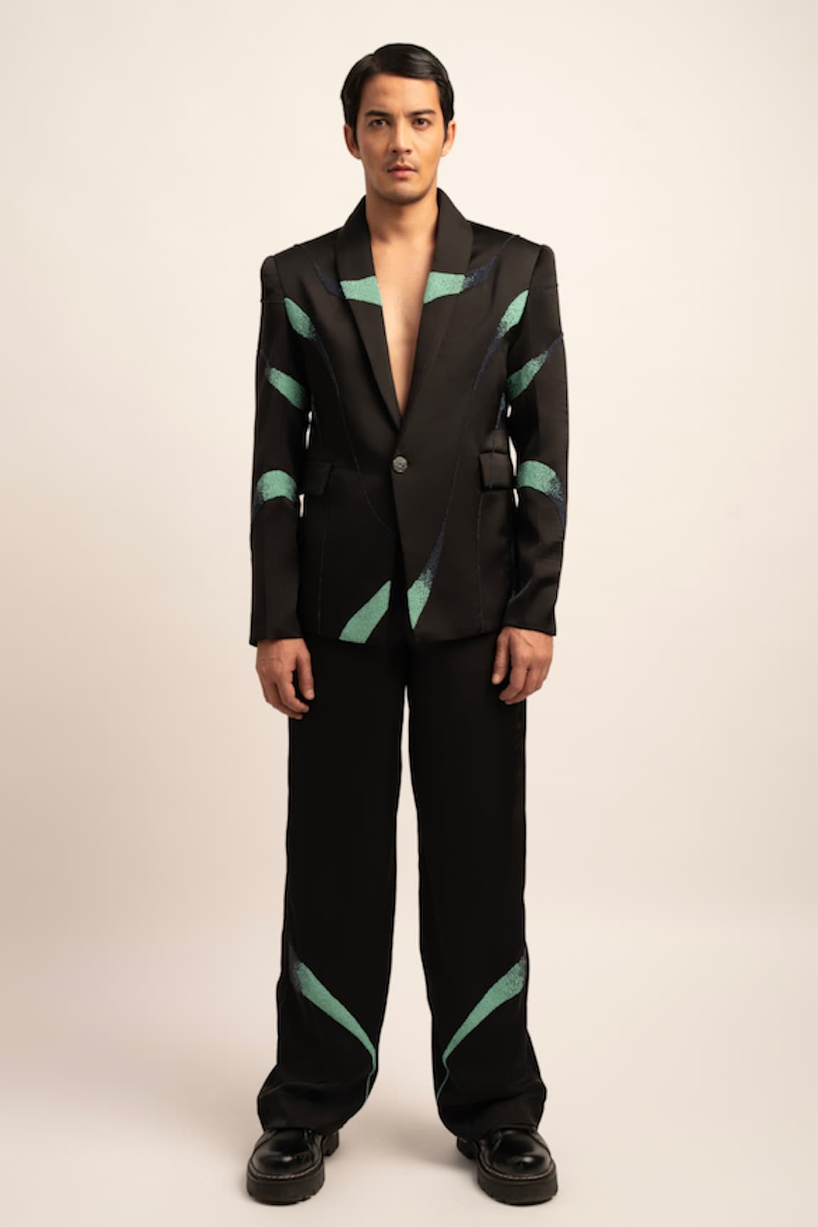 Siddhant Agrawal Label The Astral Galaxy Fusion Trouser