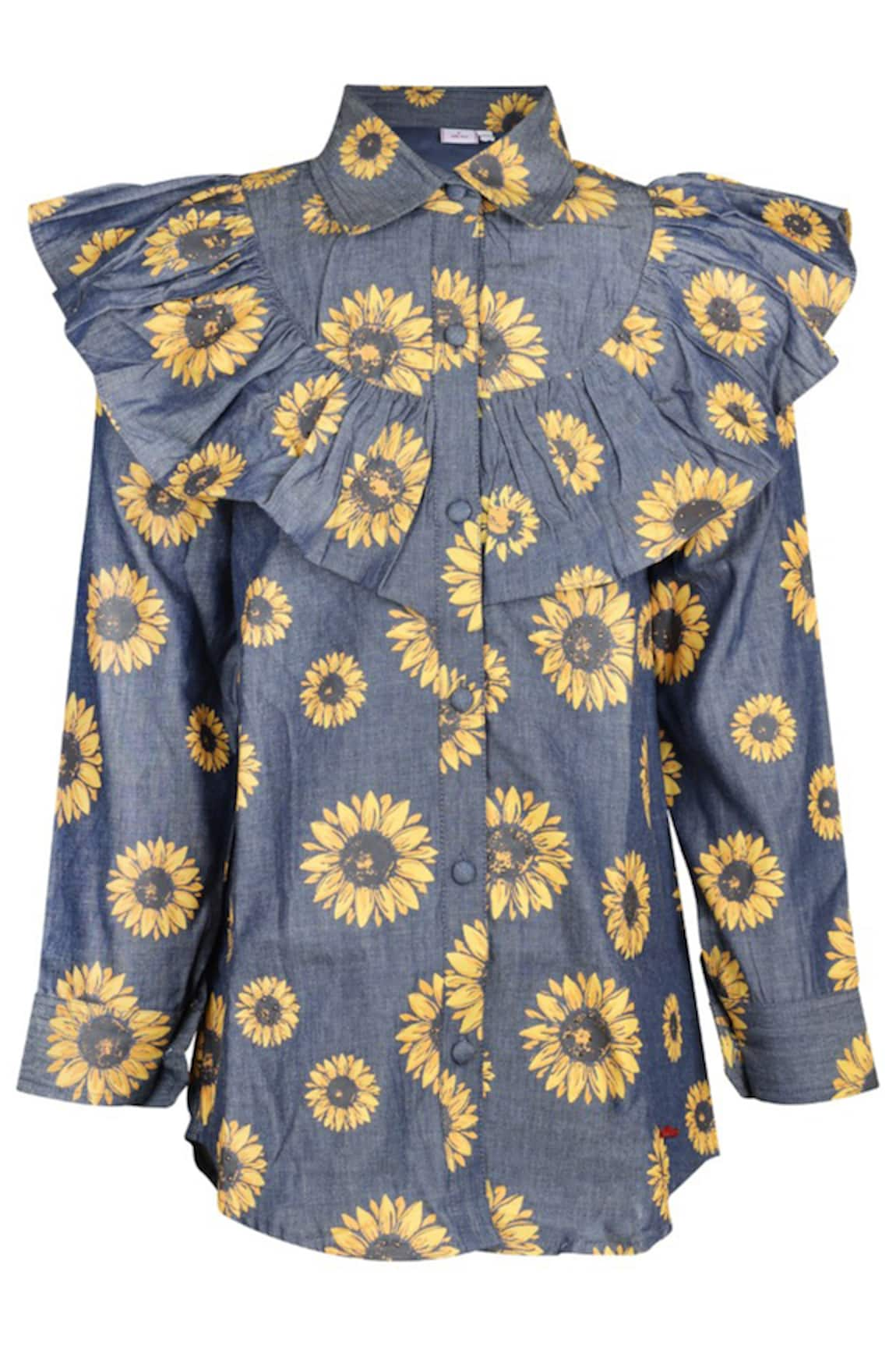 Rang by Lespetits Sunflower Print Dress