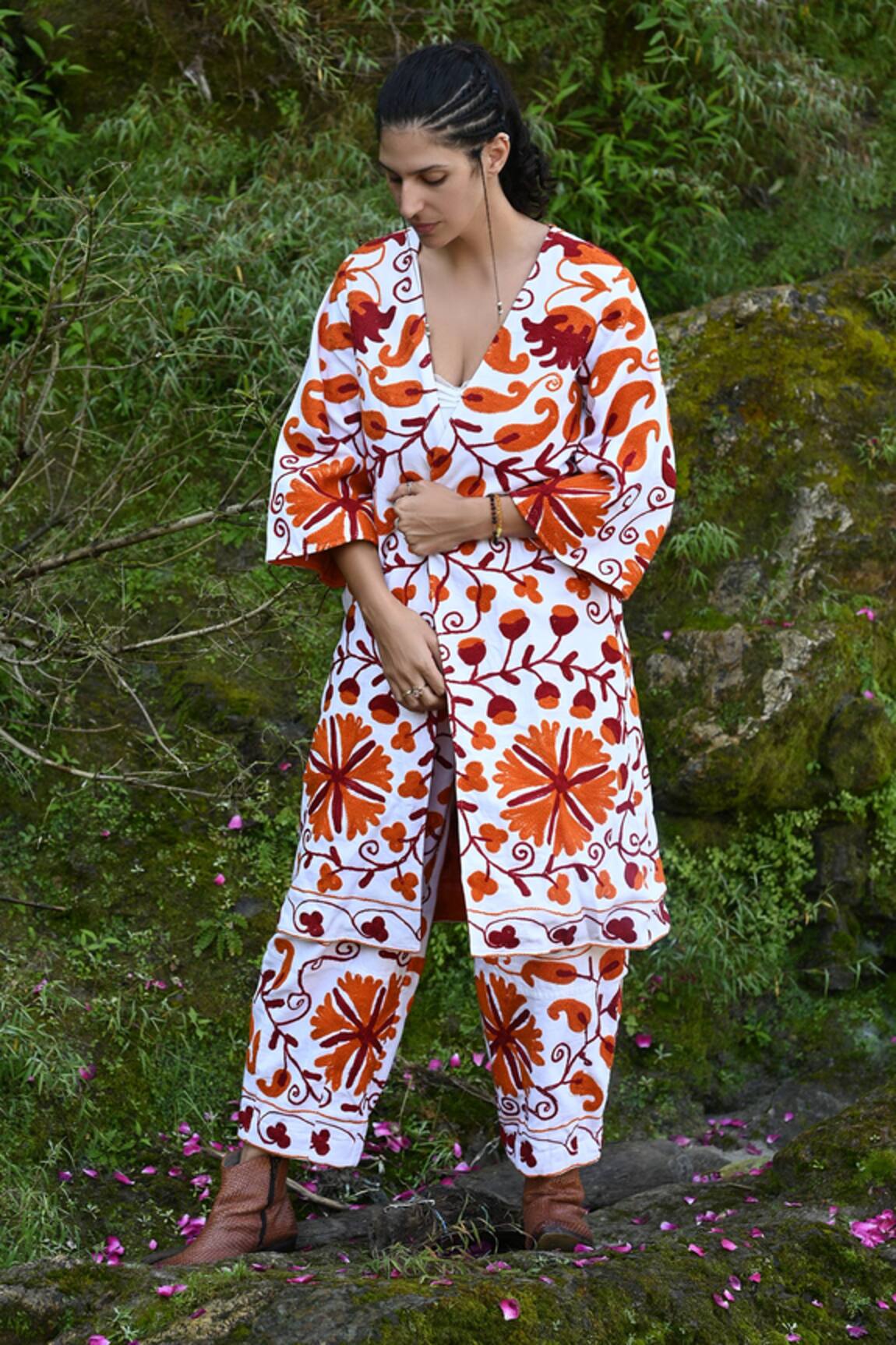 Raas Life Sarad Ben Suzani Embroidered Jacket 