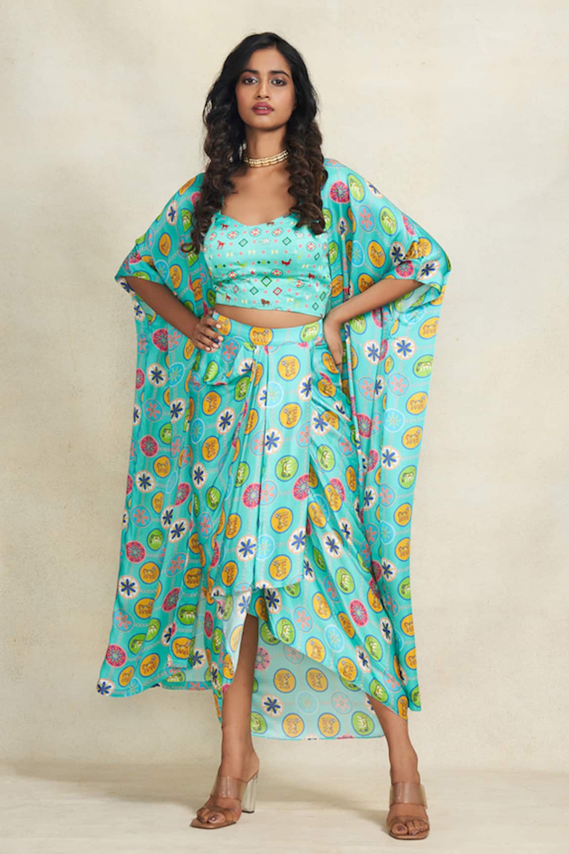 Gulabo By Abu Sandeep Abstract Print Overlay 