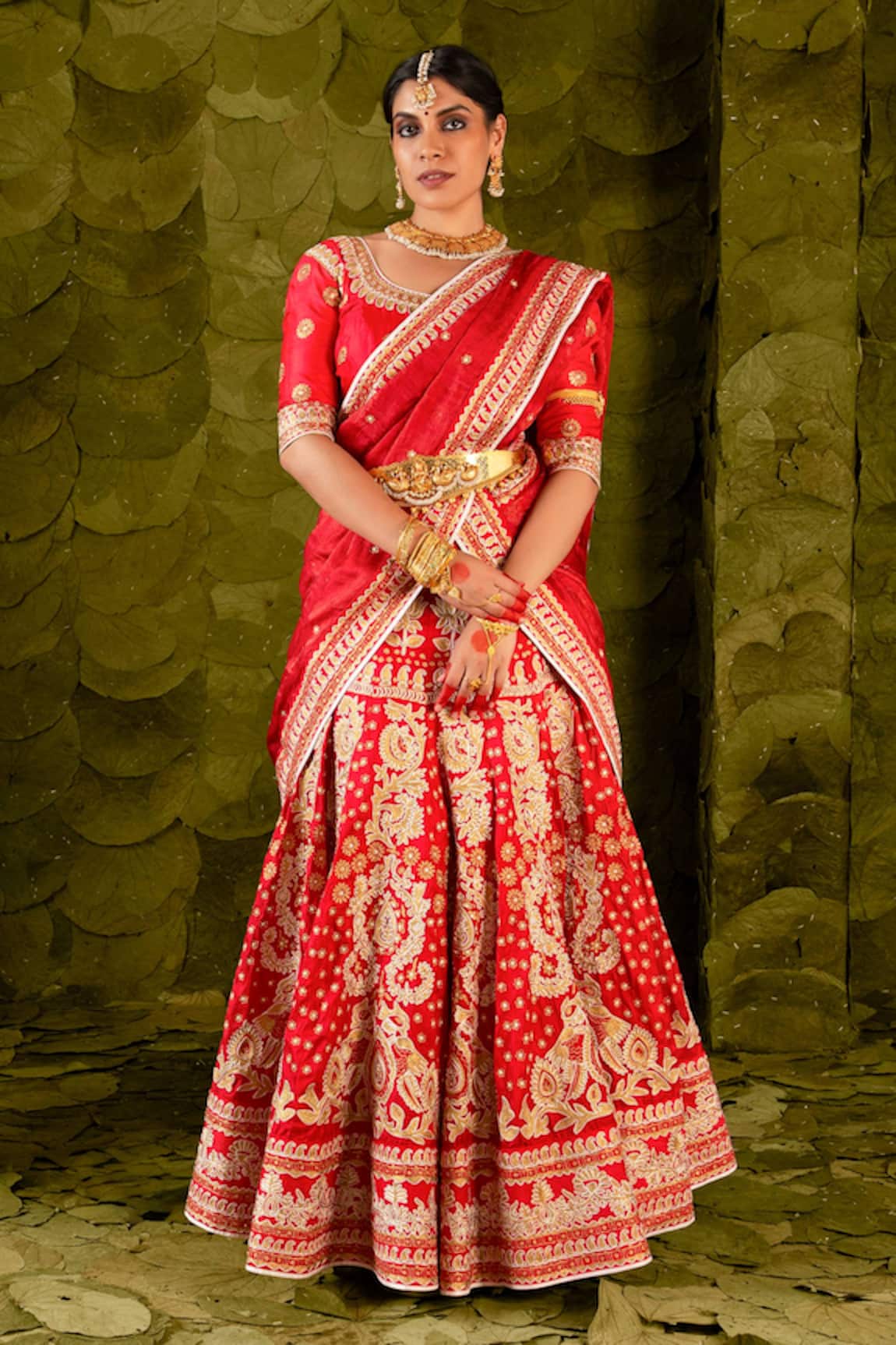 Latha Puttanna Hennu Embellished Bridal Lehenga Set