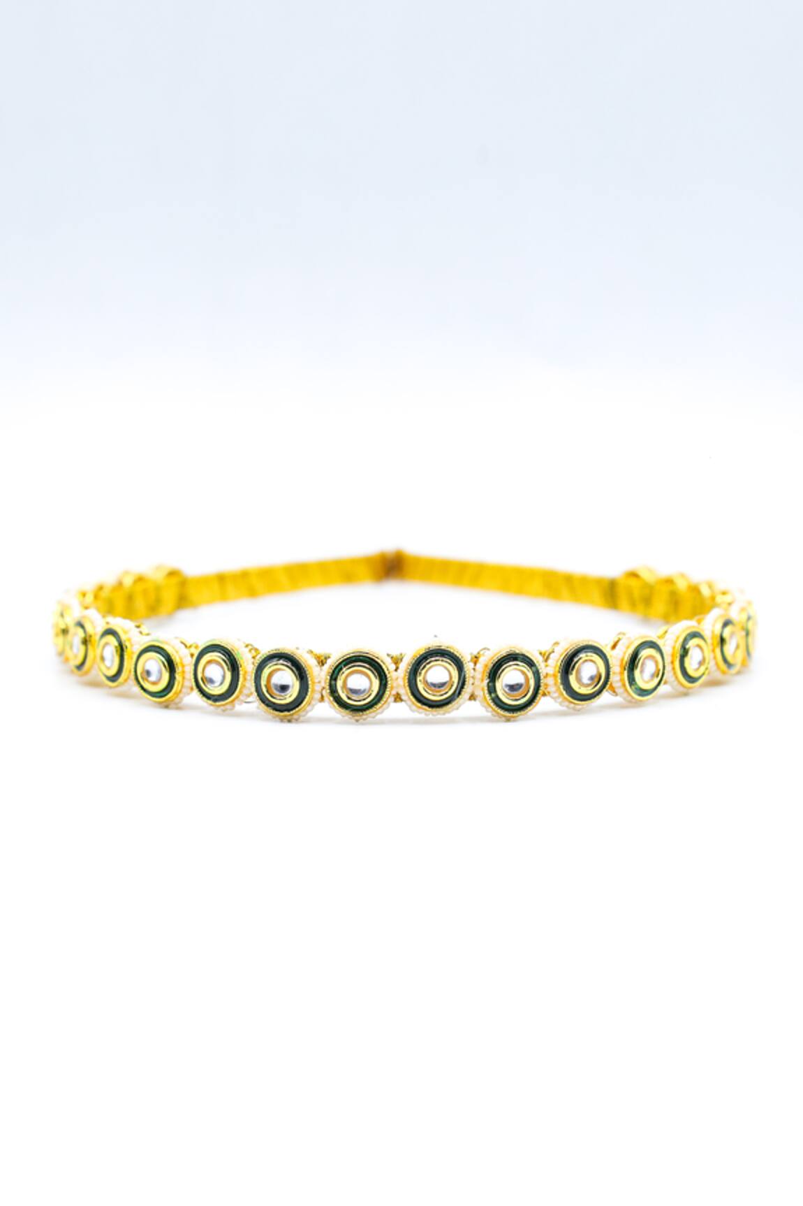 Foot Fuel Bead Embellished Hairband 