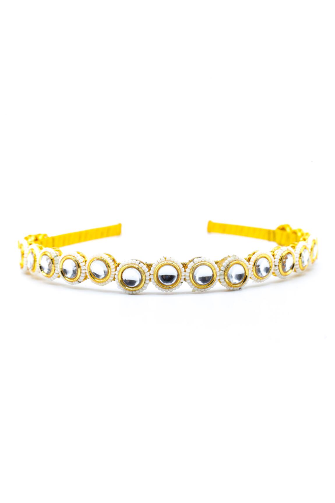 Foot Fuel Crystal Embellished Hairband 
