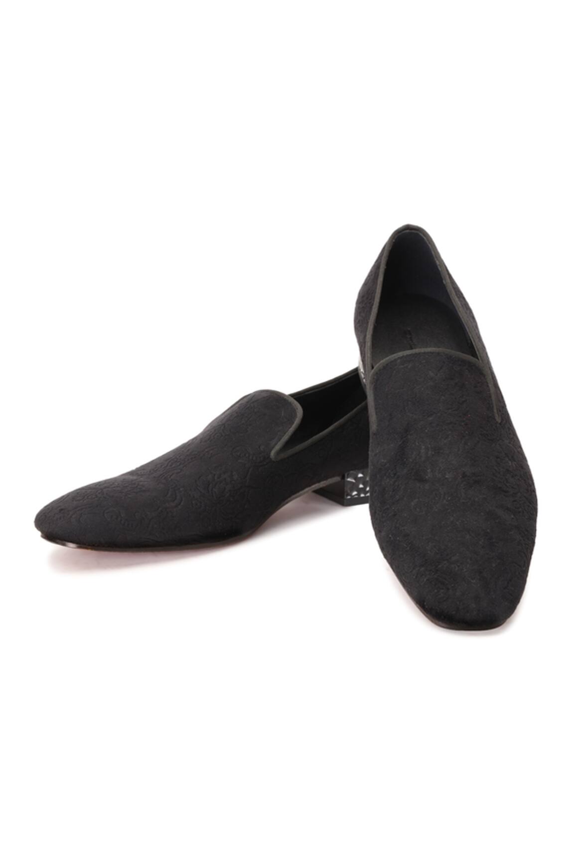 SHUTIQ Camasa Velvet Shoes 