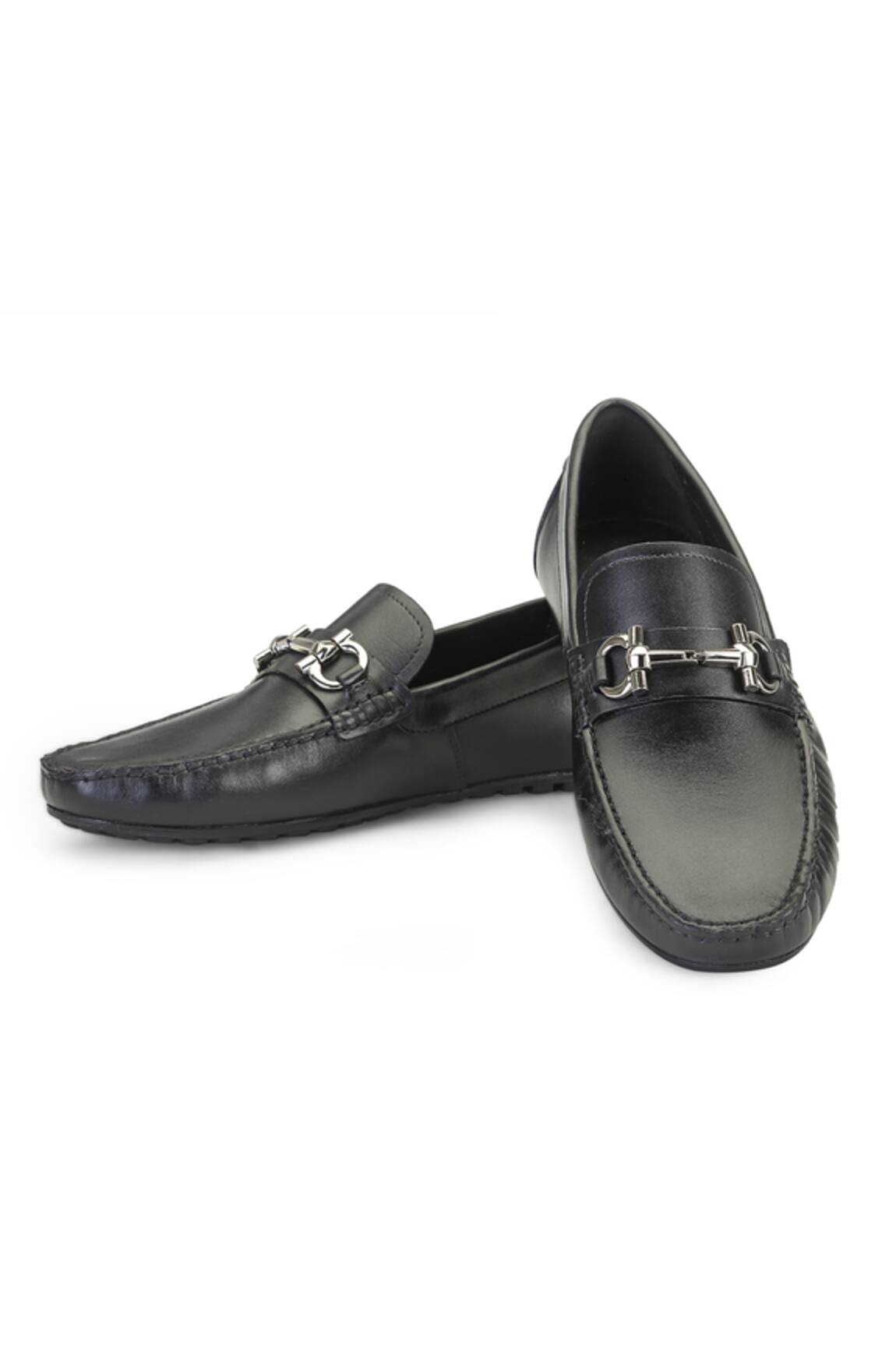 Shutiq Figo Horsebit Stitched Loafers