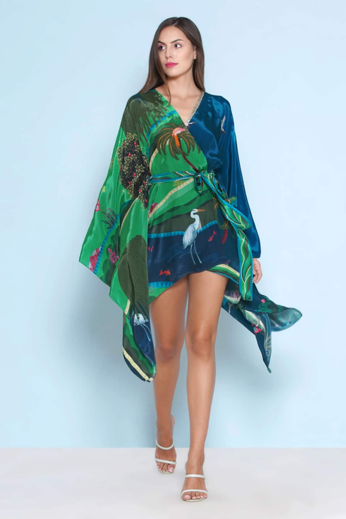 Limerick by Abirr N' Nanki Jolie Printed Kaftan Dress