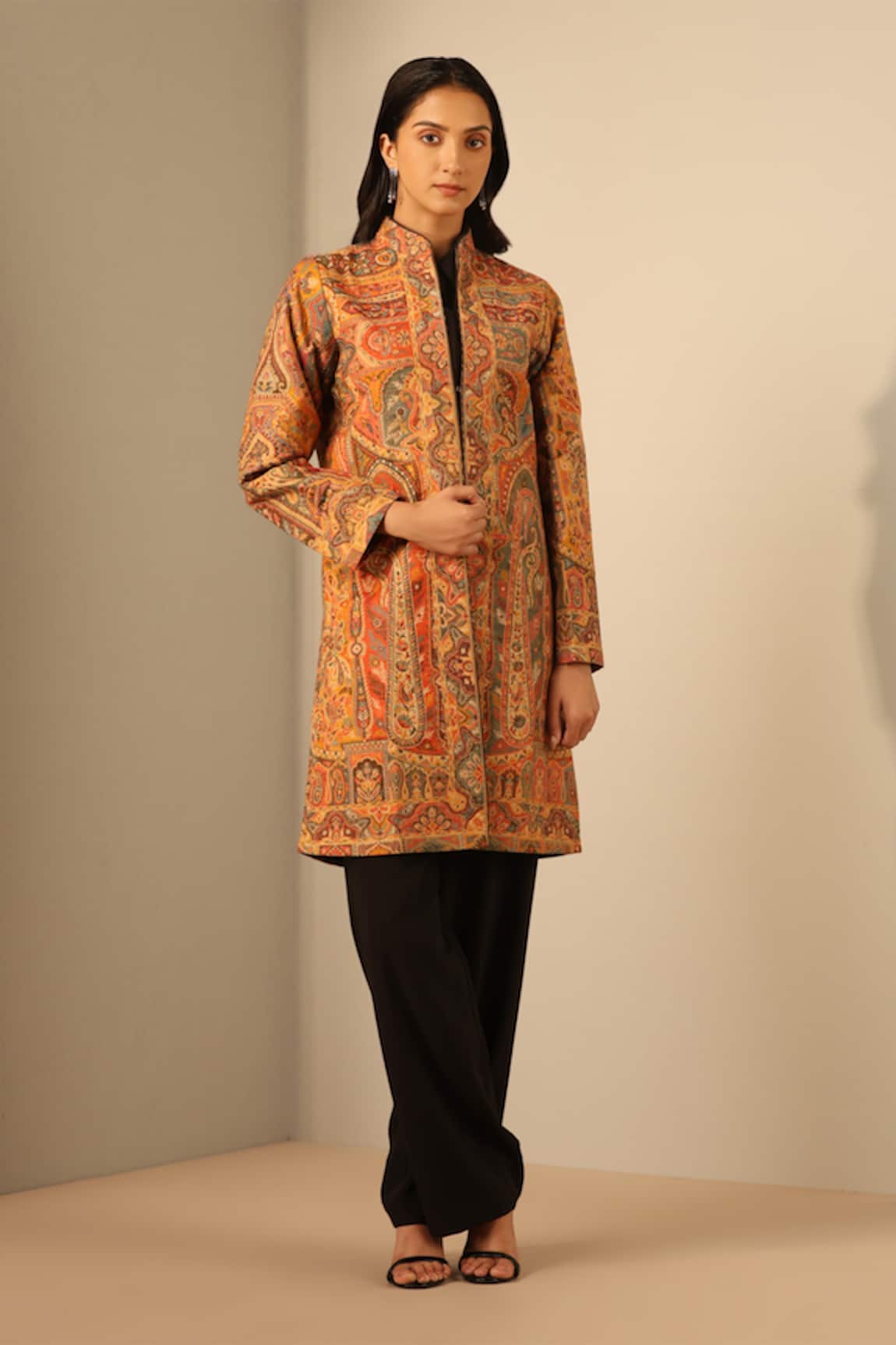Dusala Kyra Woven Paisley Jacket 