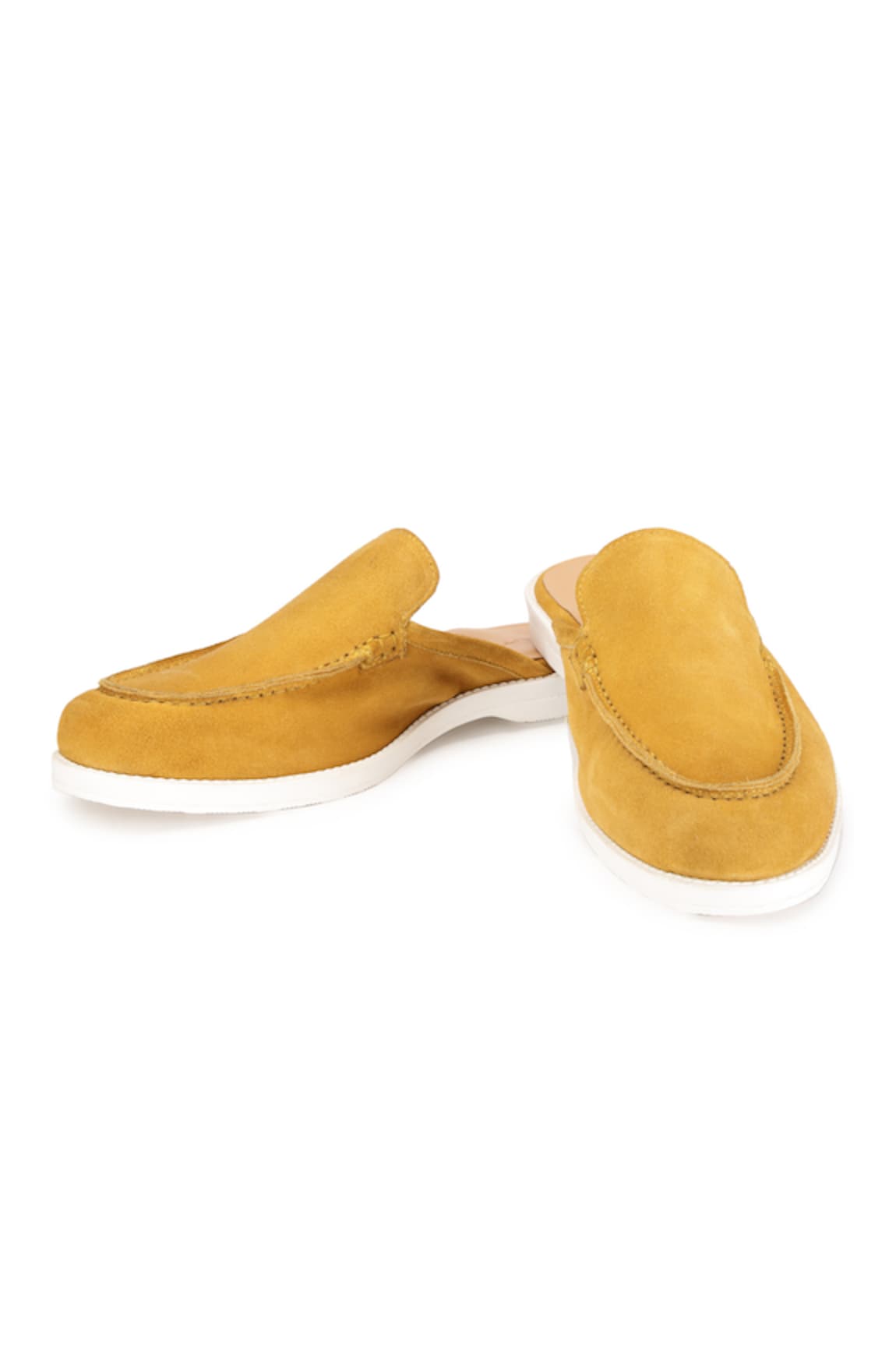 SHUTIQ Otimo Amber Suede Mules