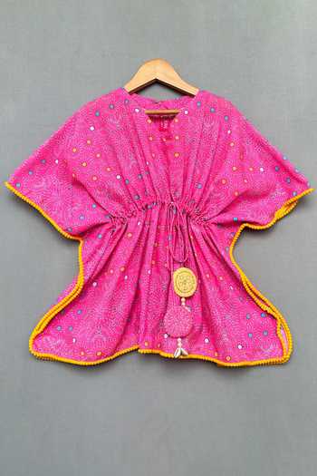 Label Neeti Kantha Print Kaftan 