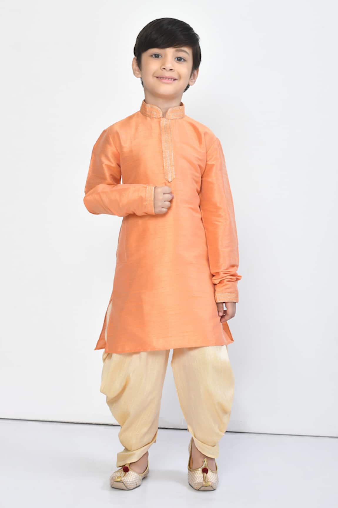 Samyukta Singhania Pastel Straight Kurta & Dhoti Pant Set 