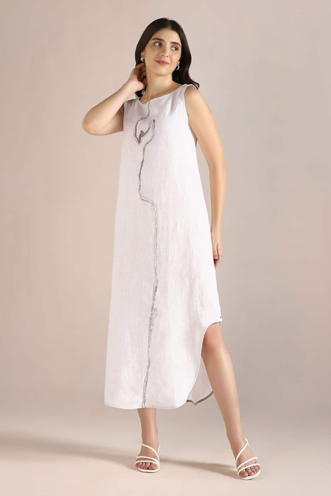 Kaveri Body Line Roots Printed Dress 
