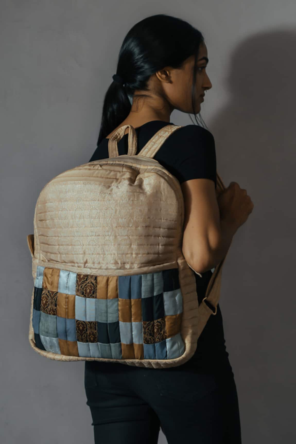 Riti Reshma Grande Preloved Godhadi Patchwork Backpack