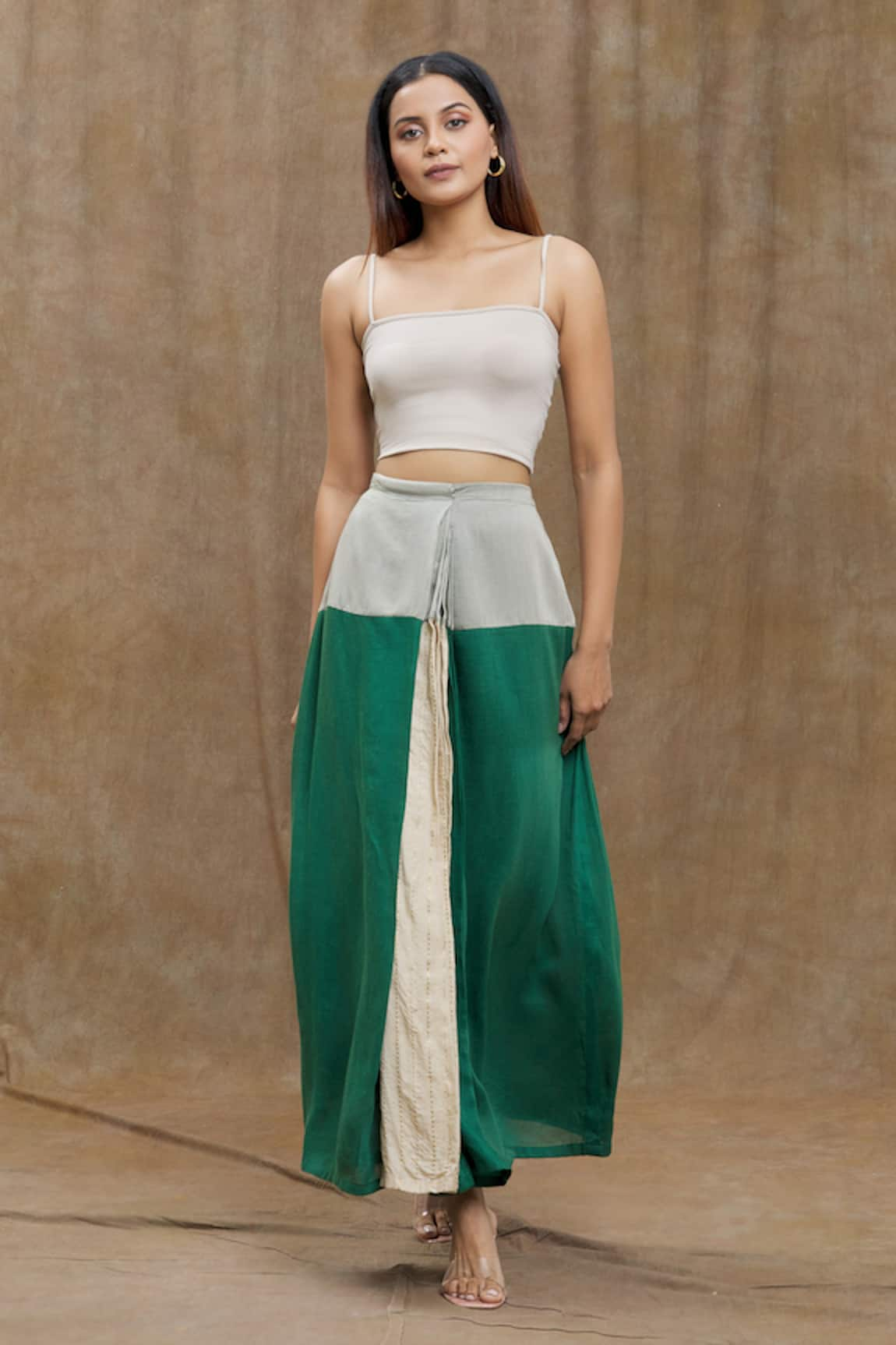 Ezra Colorblock Skirt