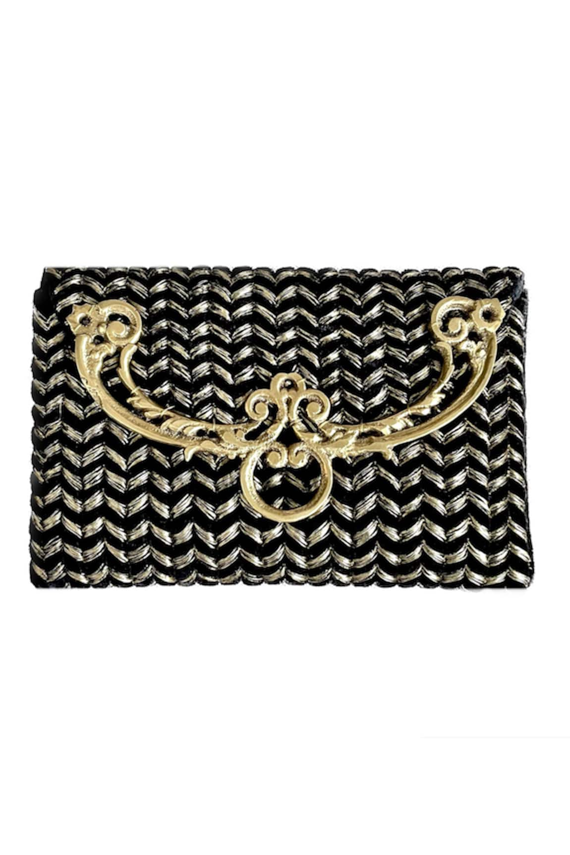 Kokommo Maia Corded Textured Clutch