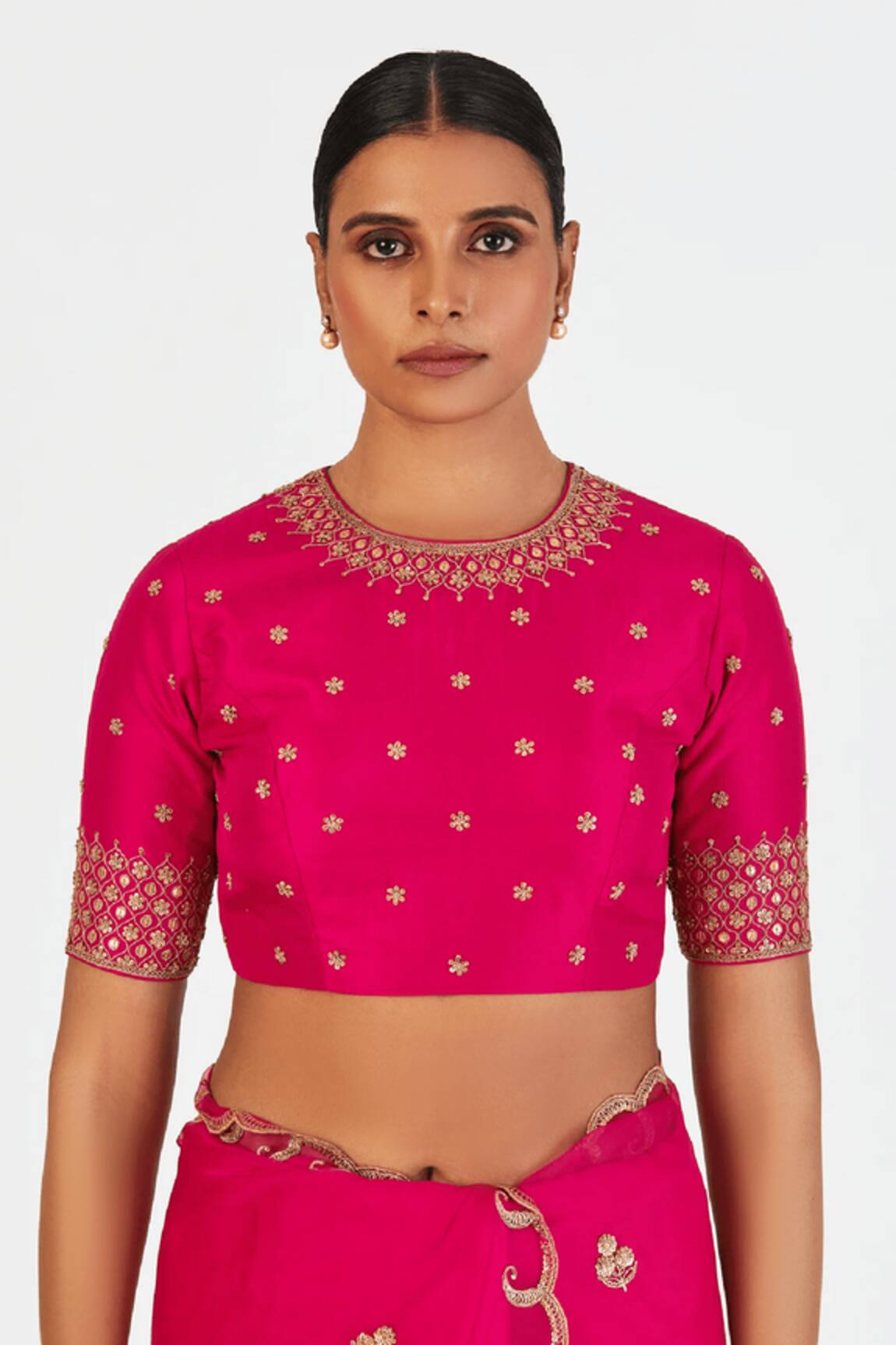 Lajjoo C Aabha Embroidered Blouse