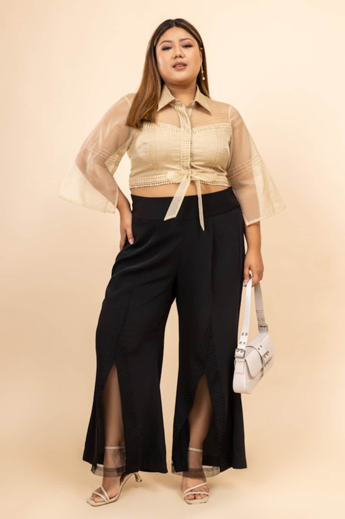 Mamicha Adaa Front Slit Pant