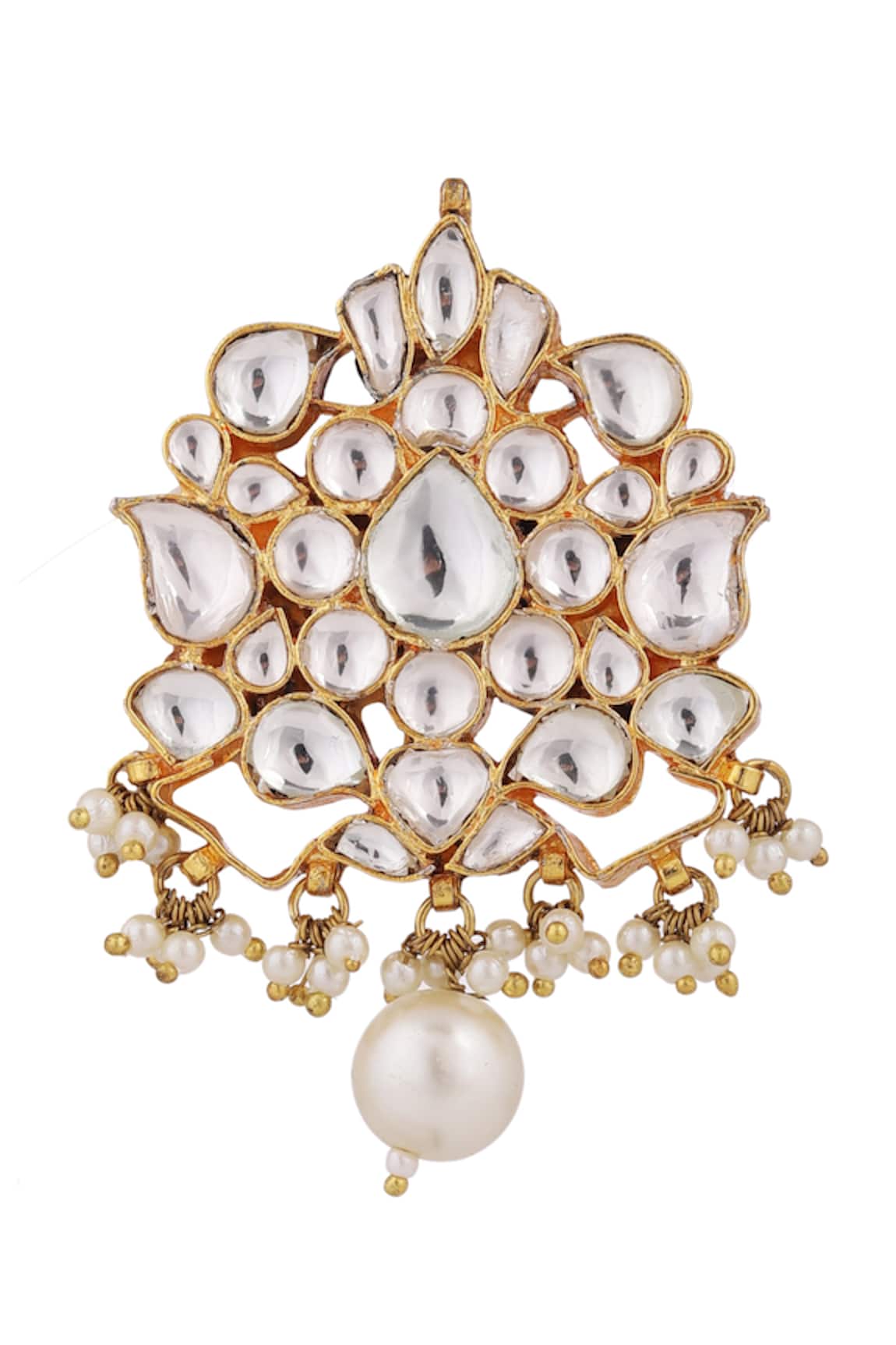 Riana Jewellery Floral Embellished Brooch