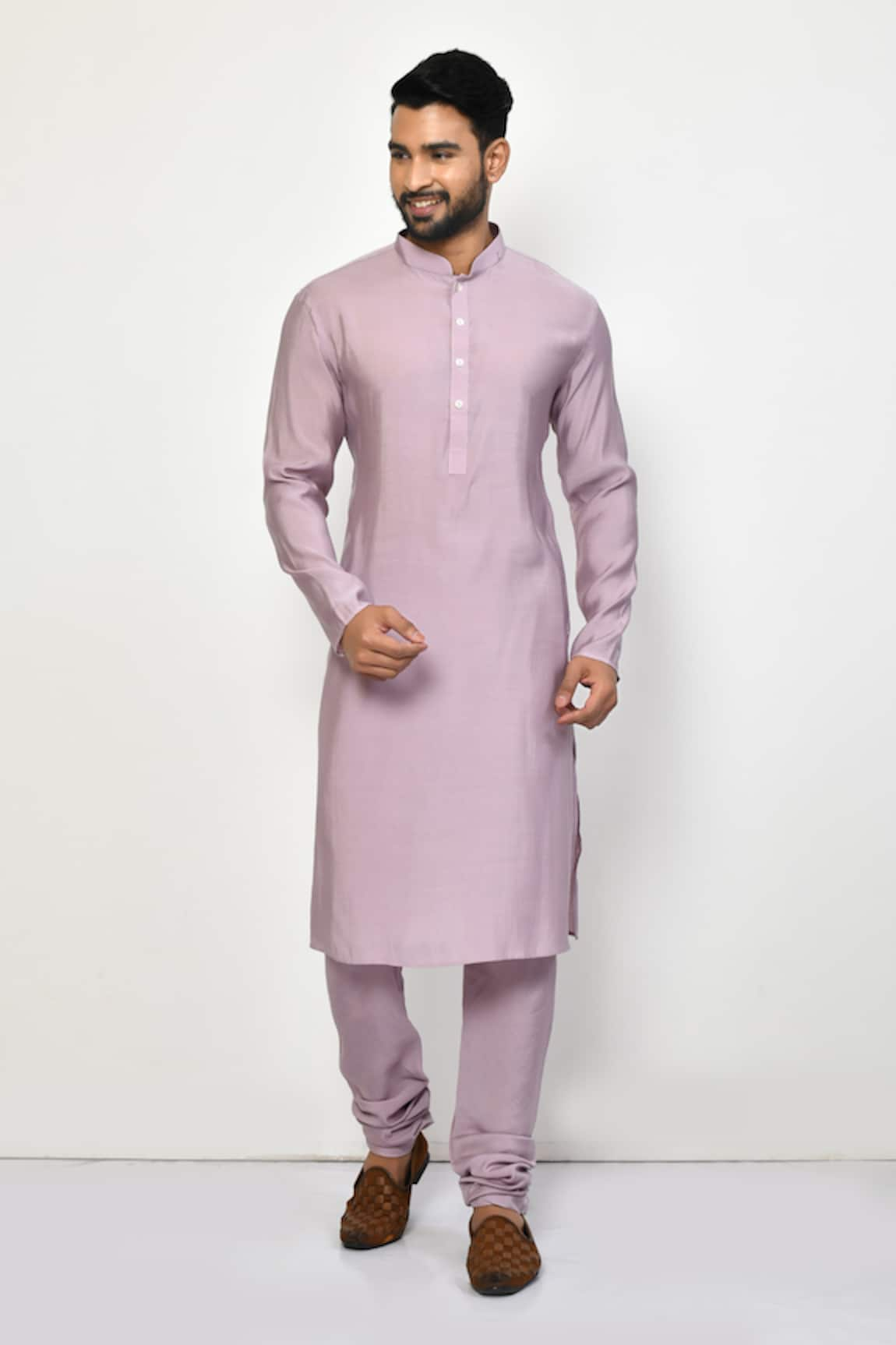 Arihant Rai Sinha Mandarin Collar Straight Kurta