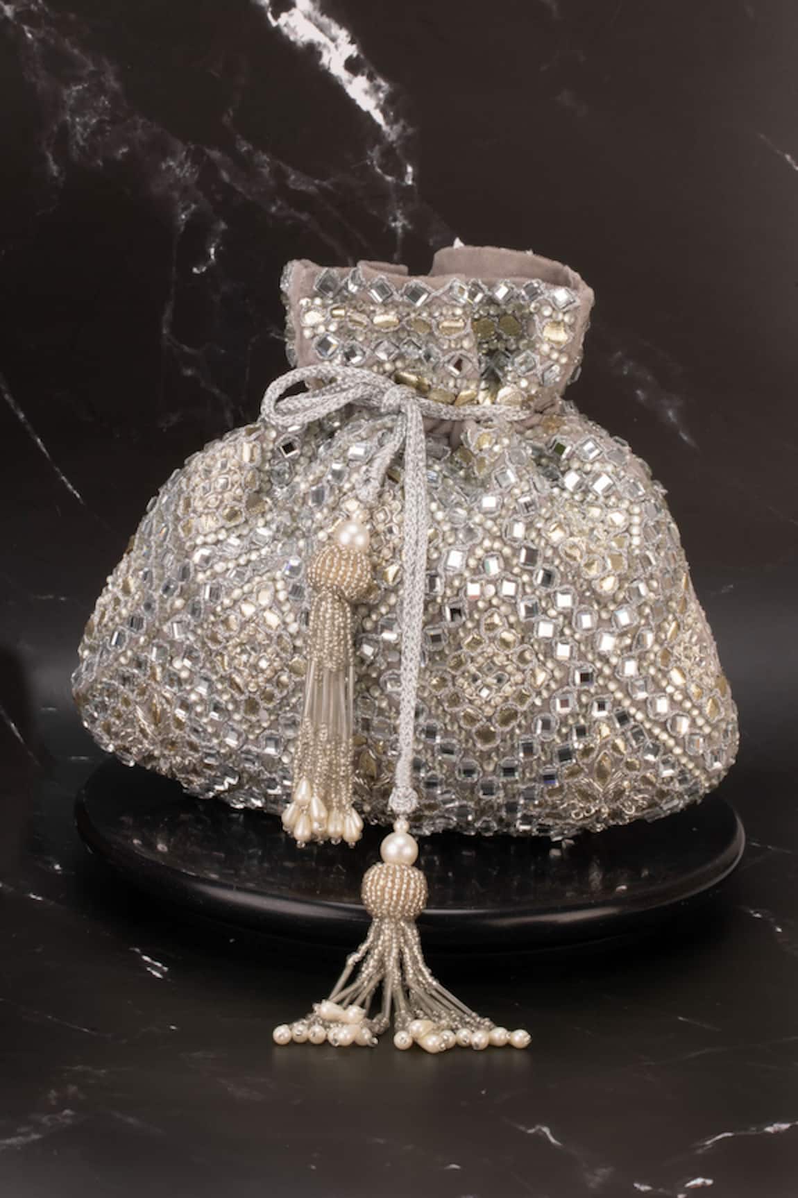 Nayaab By Sonia Royal Abla Sparkle Embellished Potli