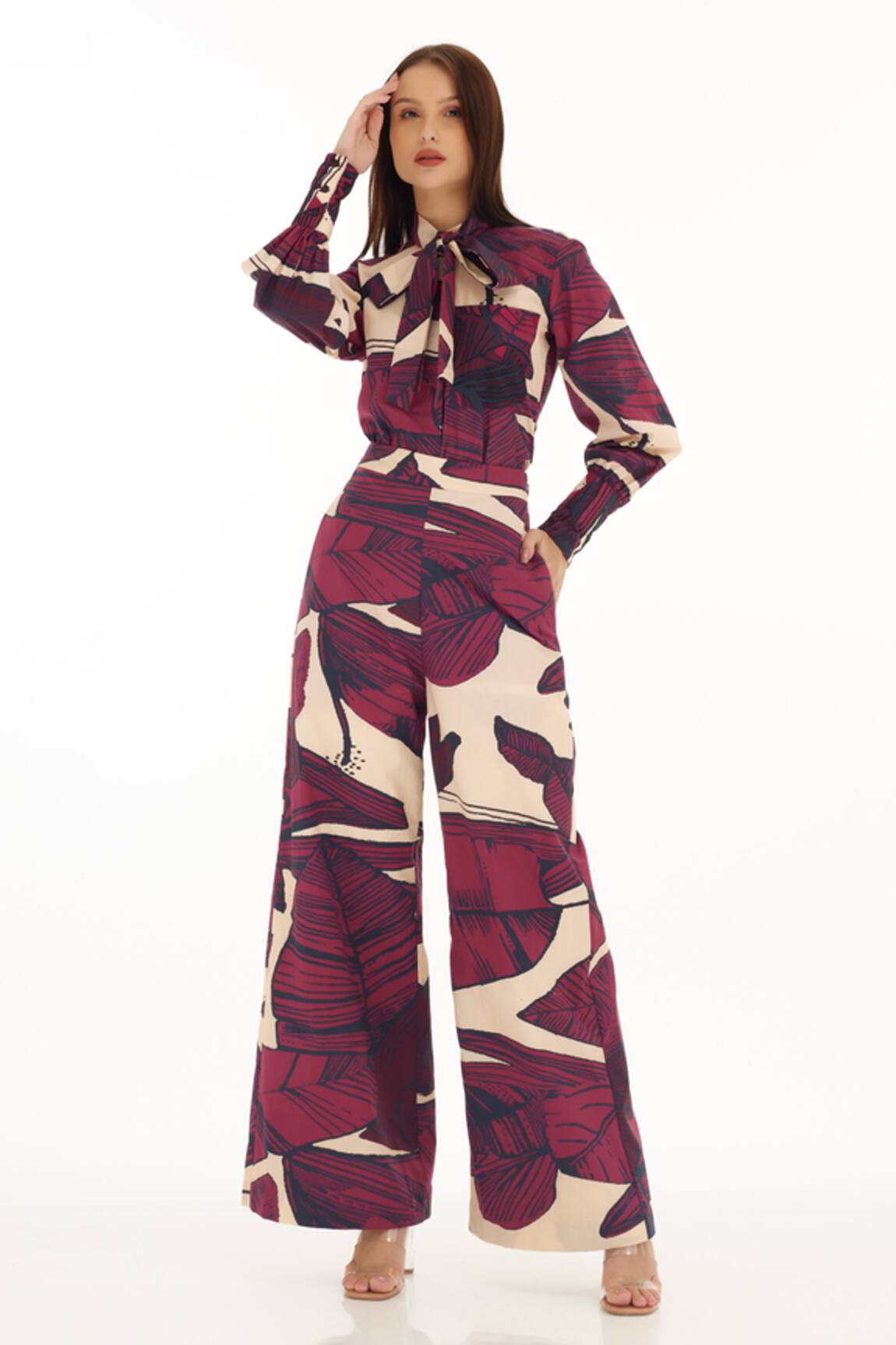 Koai Blossom Pattern Pant