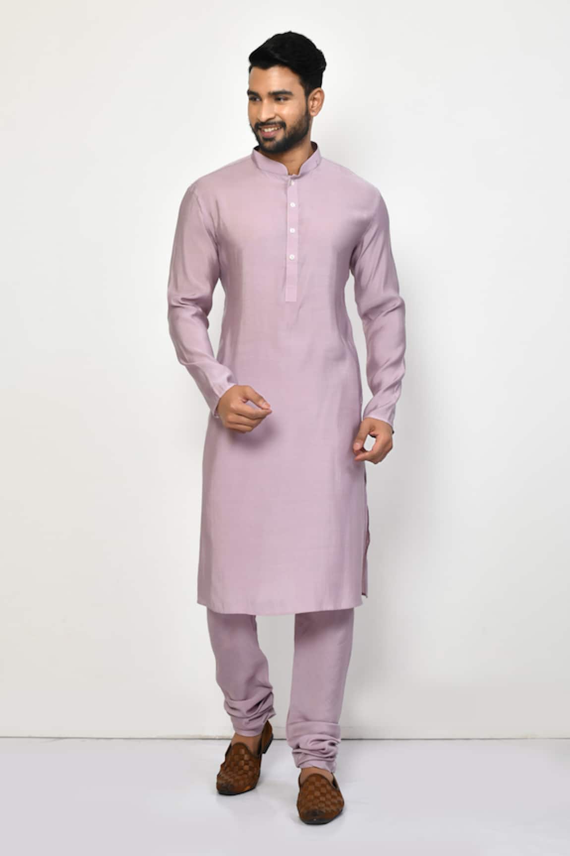 Arihant Rai Sinha Plain Straight Kurta Set 