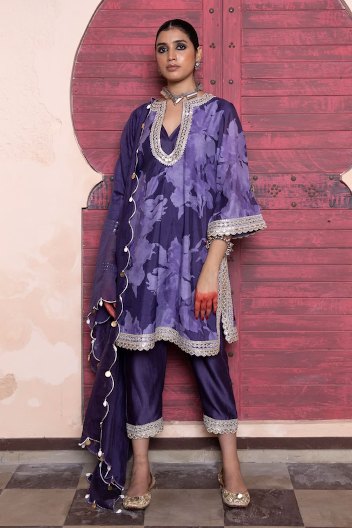 Seeaash Amara Floral Print Kurta Set