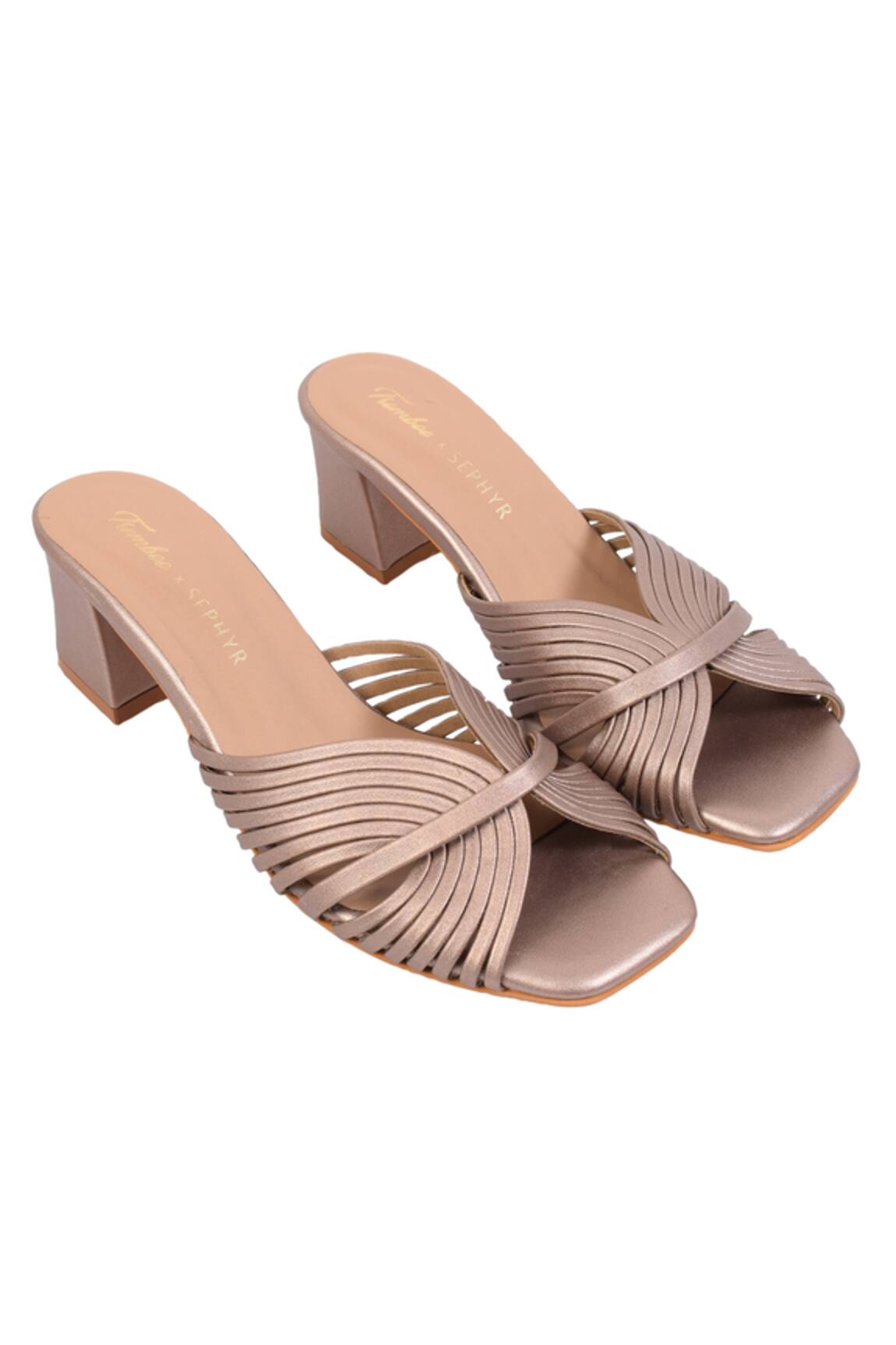 Sephyr Parisa Sphinx Swerve Angular Block Heels