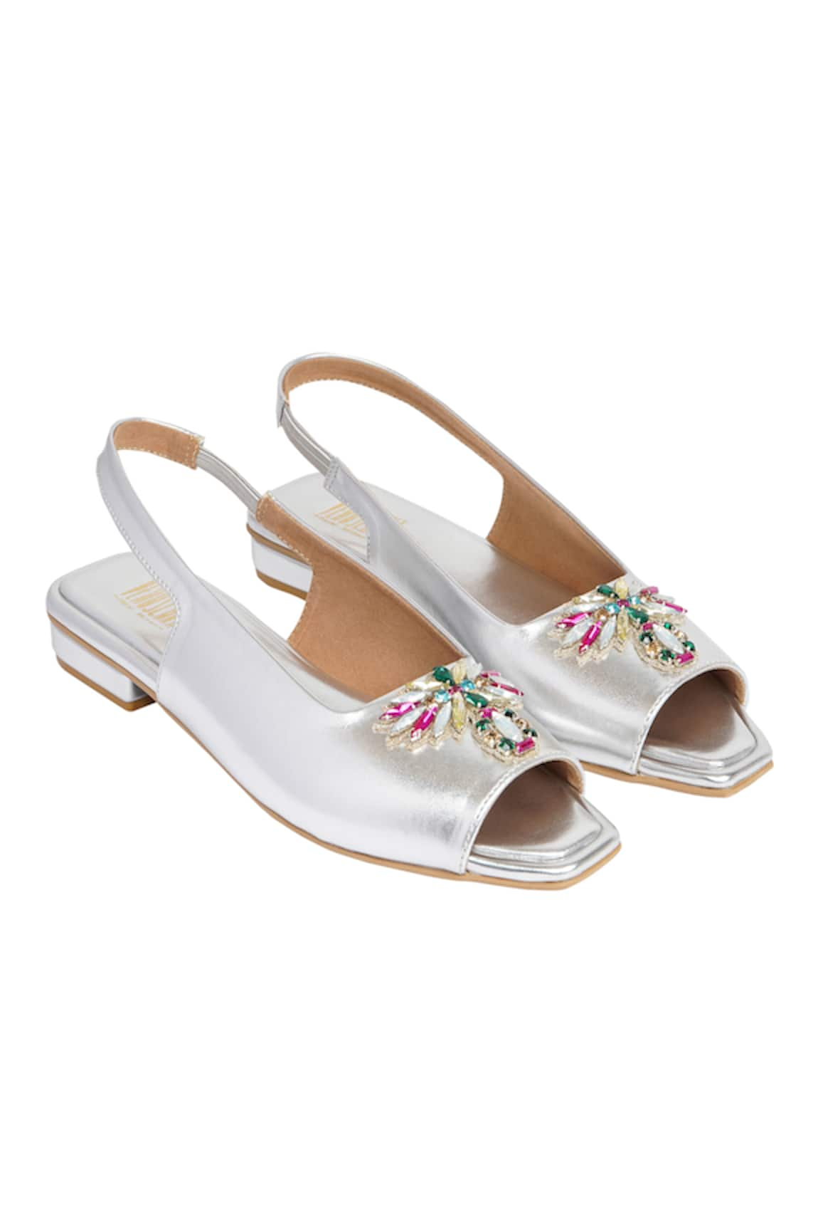 Veruschka by Payal Kothari Madelyn Embellished Flats