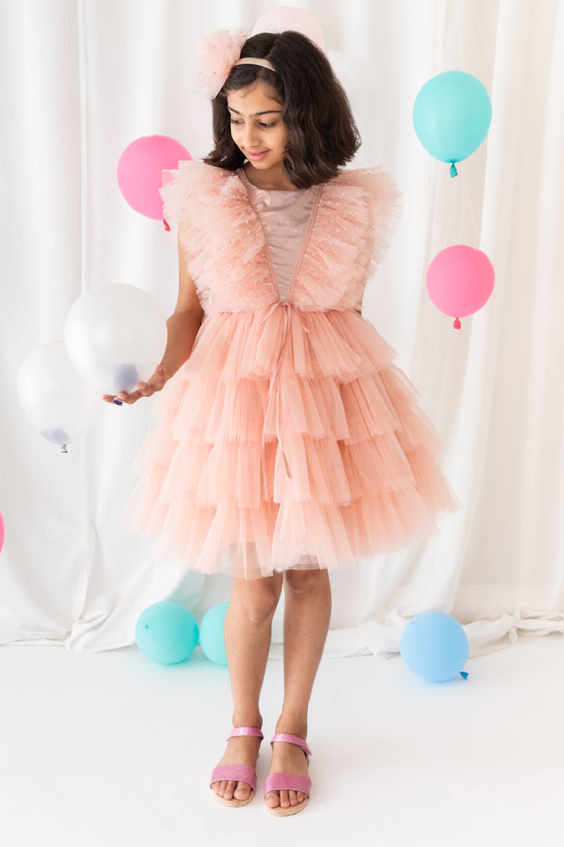 A Little Fable Regalia Ruffle Layered Dress