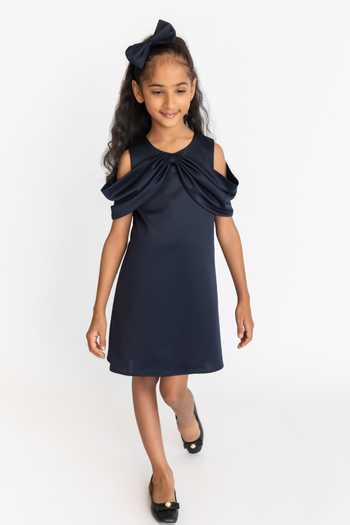 A Little Fable Bow Knotted Dress 